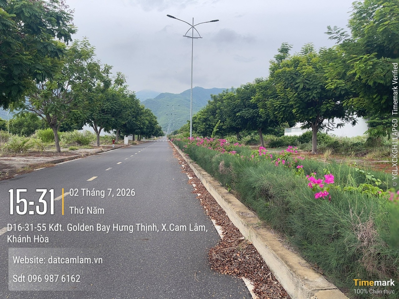 BÁN ĐẤT NỀN GOLDEN BAY 601 - MẶT TIỀN ĐƯỜNG D1 (26M) - VỊ TRÍ ĐẮC ĐỊA GẦN BIỂN BÃI DÀI